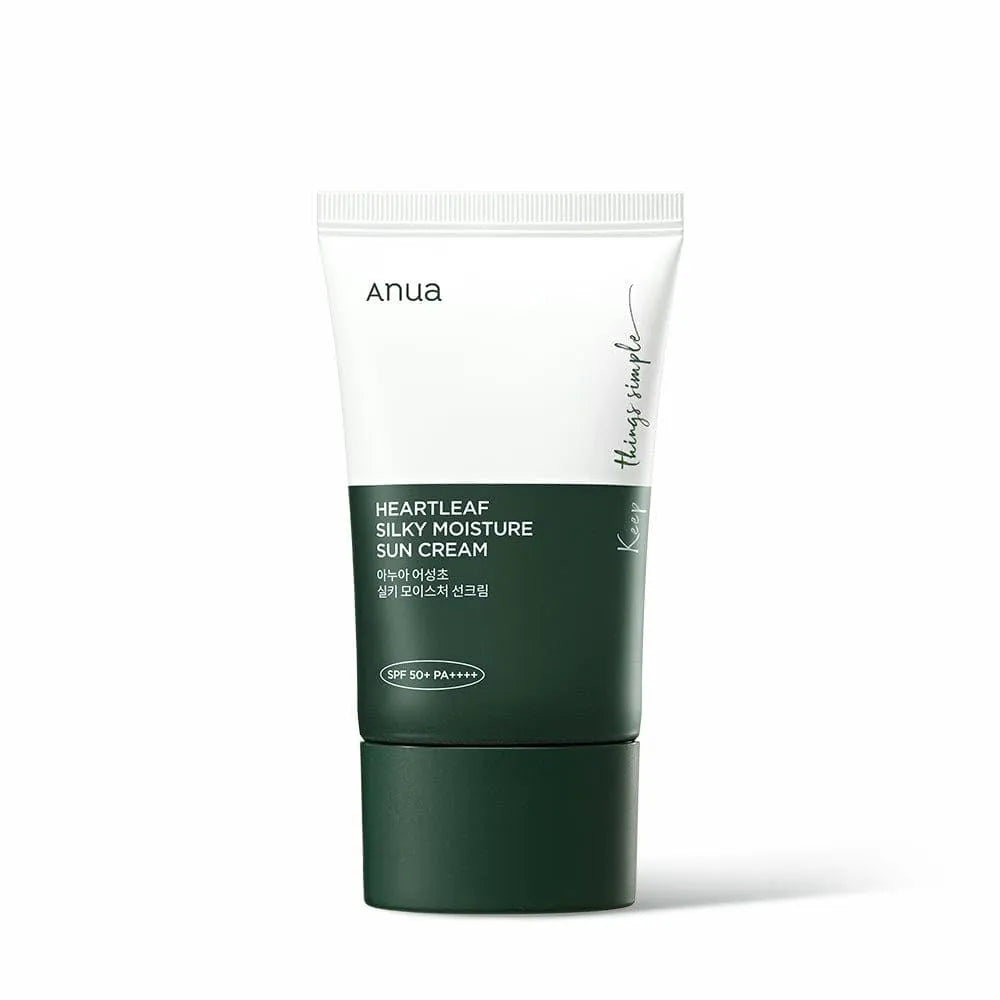 Anua Heartleaf Silky Moisture Sun Cream SPF50+ PA++++