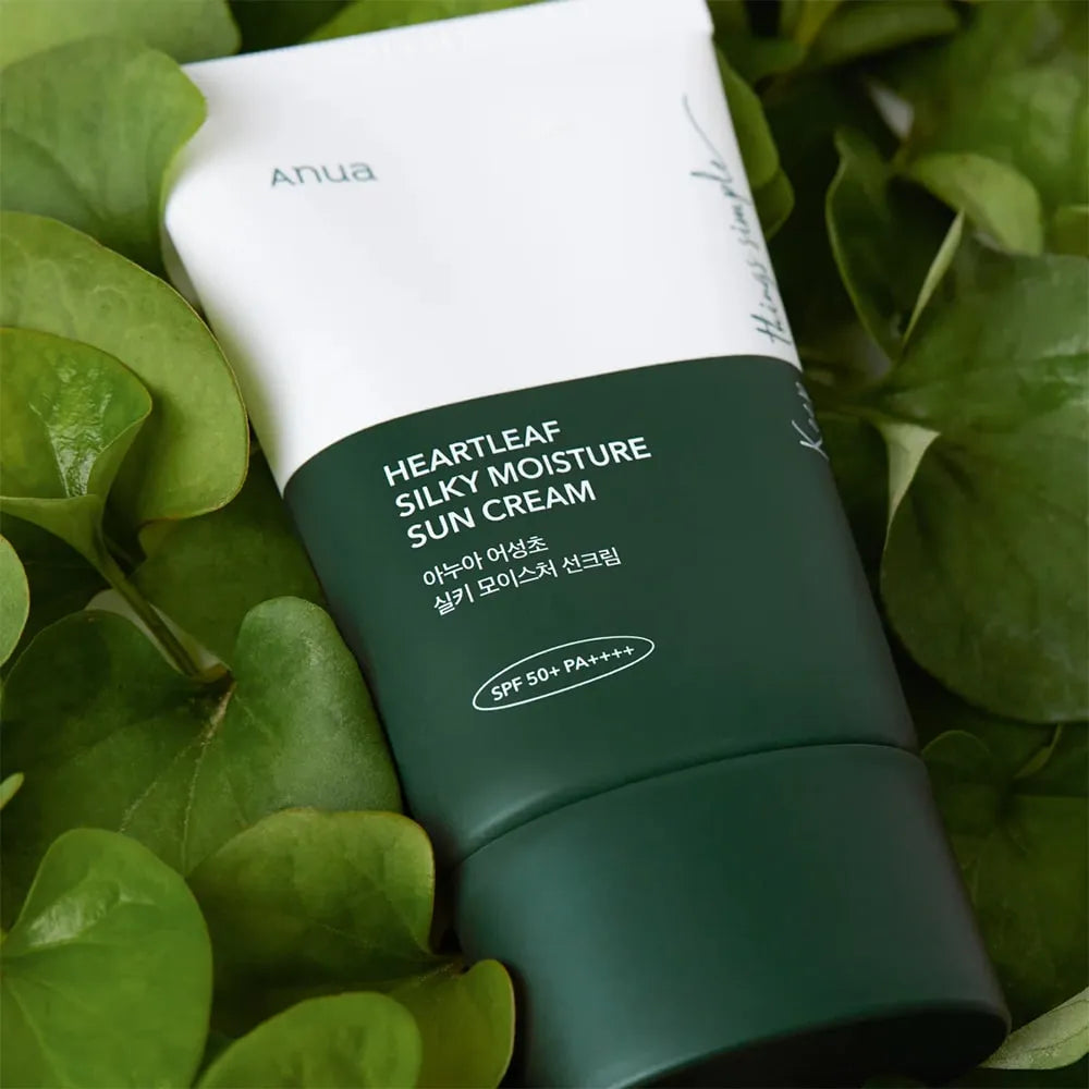 Anua Heartleaf Silky Moisture Sun Cream SPF50+ PA++++