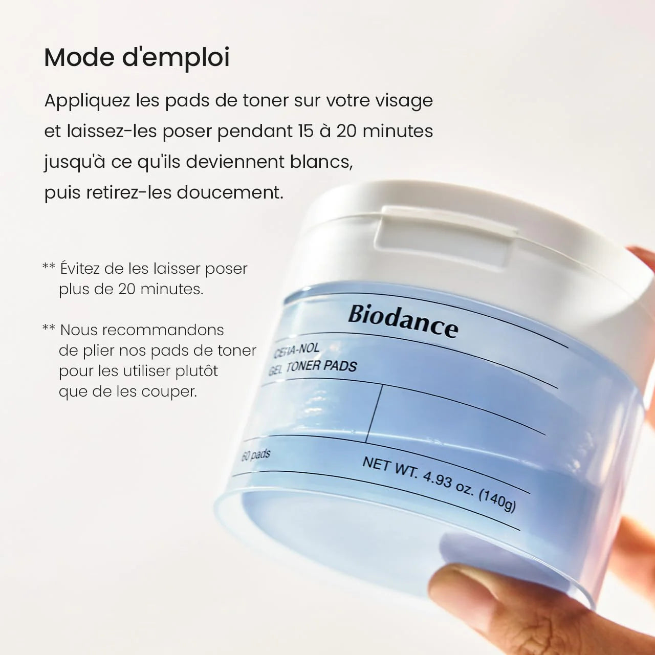 Biodance Cera-nol Gel Toner Pads